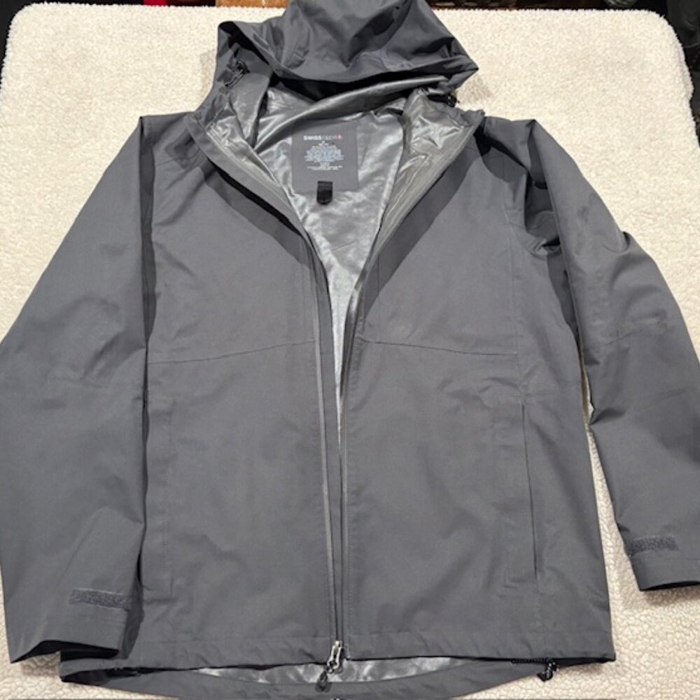 Swiss Tech Men's Rain Jacket - Picture 6 of 6
